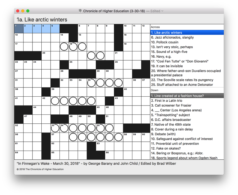 Screenshot of Black Ink 2's main puzzle solving interface.
